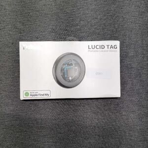 Tukio Lucid Tag 4 Pack Apple Find My Compatible AirTag Alternative MFi Certified